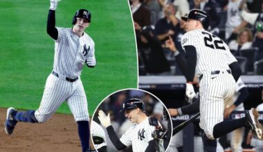 Ben Rice delivers big night to carry Yankees' offense in Game 1 win