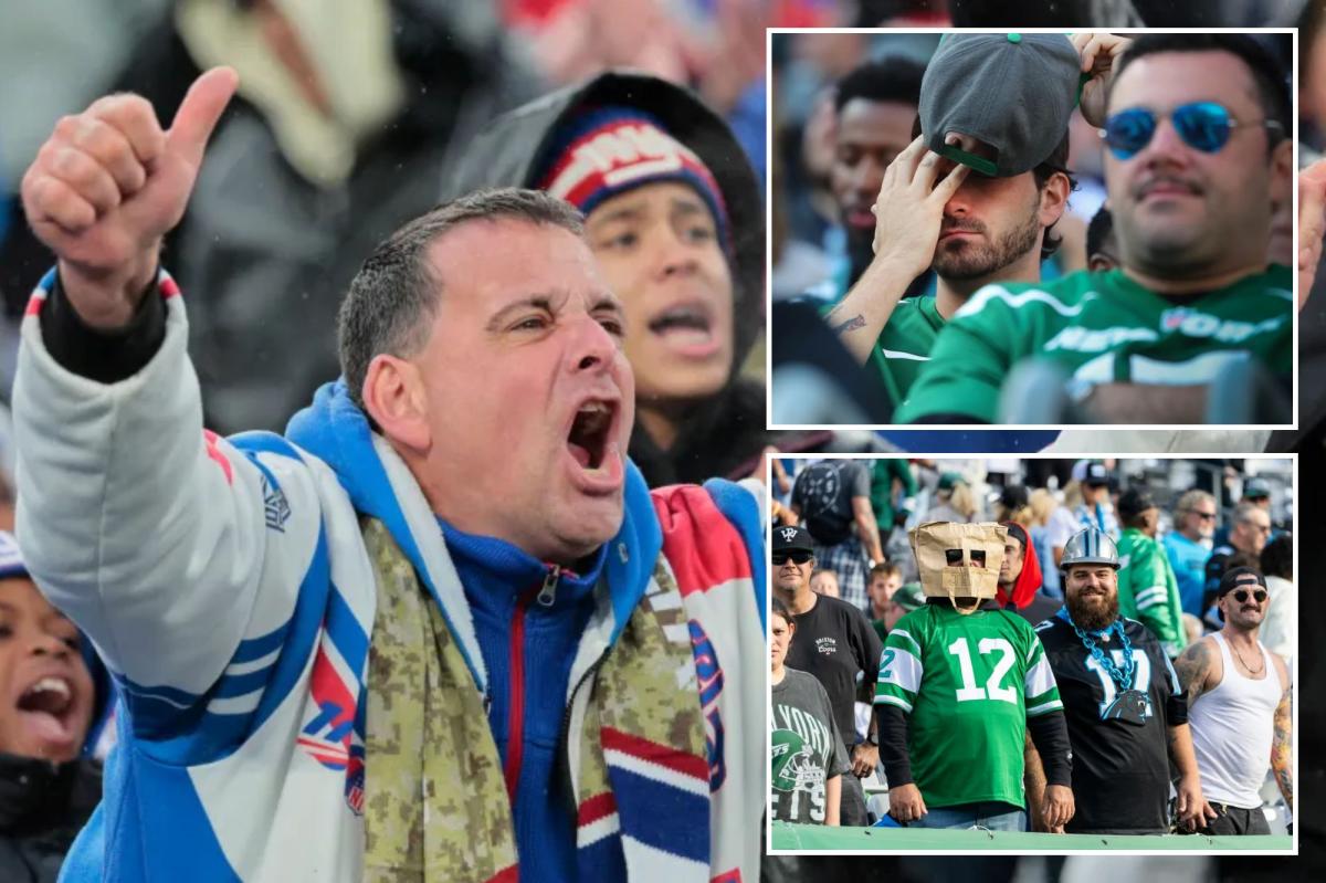 NY Giants fans have NFL's foulest mouths, NY Jets fans love to complain: study