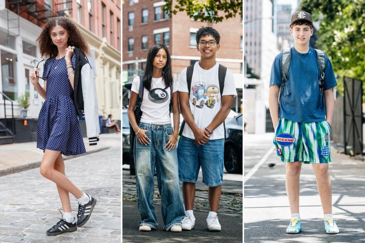 NYC kids ditch designer clothes for second-hand fashion