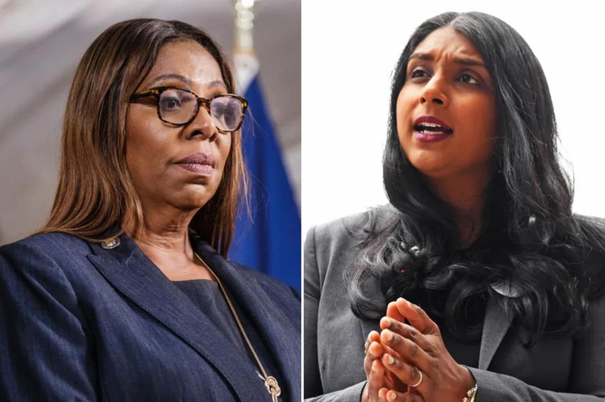 Letitia James' lead over GOP rival Saritha Komatireddy shrinks in NY AG race: poll