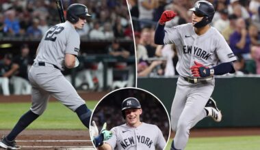 Aaron Judge-less Yankees deliver all-around dominant win over Dbacks