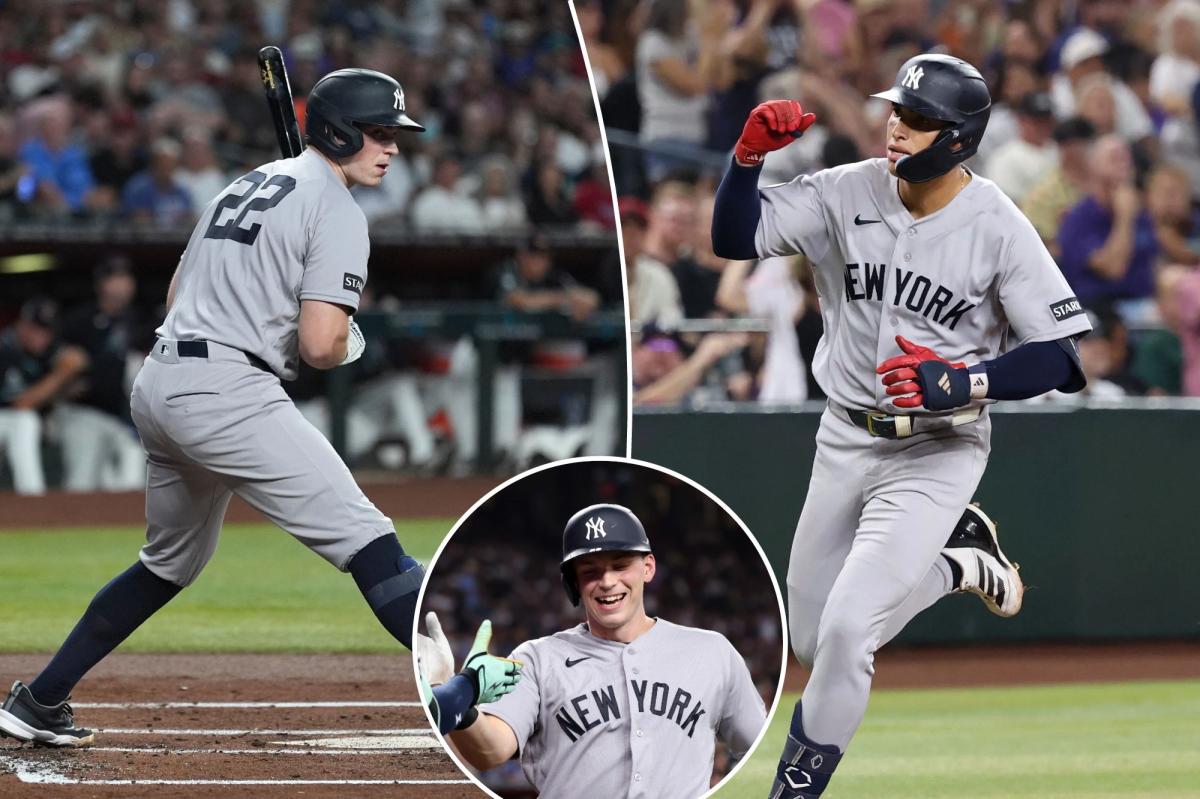 Aaron Judge-less Yankees deliver all-around dominant win over Dbacks