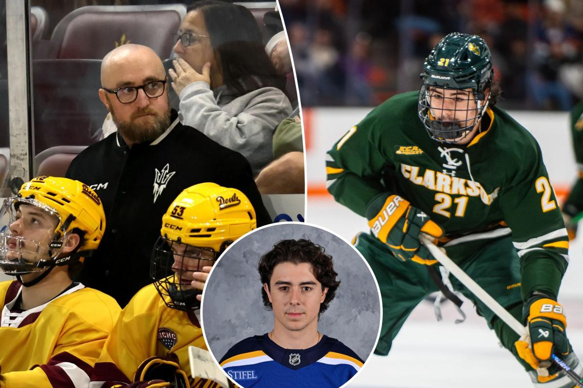 Arizona State hockey players want coach on leave after Matthew Mayich's collapse