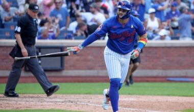 Bo Bichette's homer caps late rally as Mets steal series win from Giants