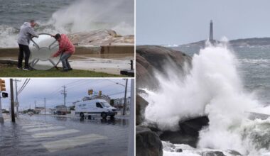 Thousands without power, roads flood in New Jersey ahead of nor'easter set to thrash East Coast