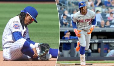 Francisco Lindor knows he must improve from banged-up Mets season