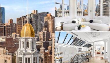 NYC penthouse set inside golden dome sells for $9M