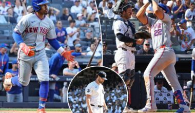 Mets use six homers to dominate Gerrit Cole, Yankees