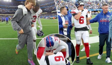 Jaxson Dart could need season-ending surgery in Giants update