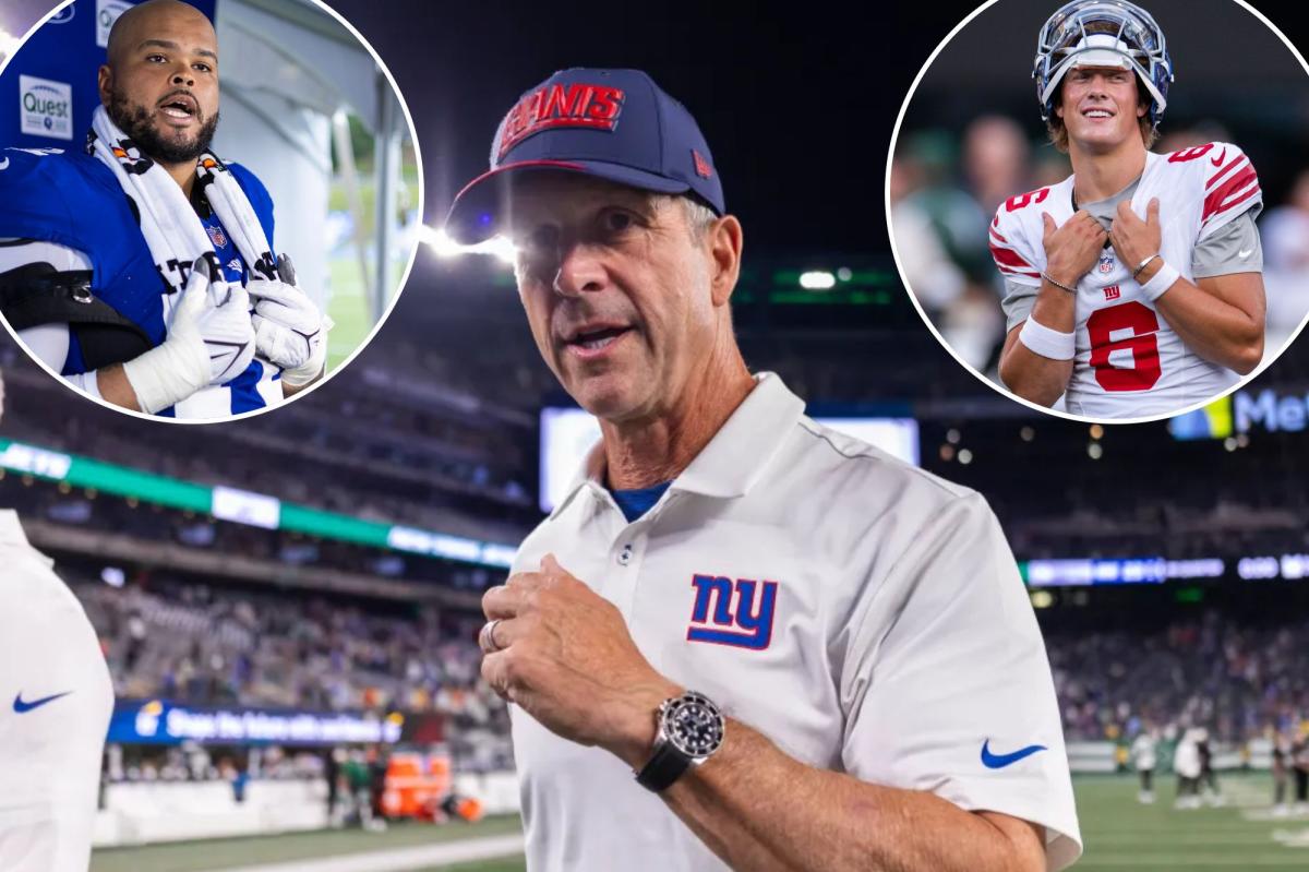 John Harbaugh's moment is finally here — it's time to save the Giants