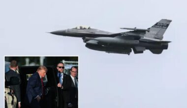 Fighter jet intercepts aircraft flying over Camp David’s restricted airspace — causing concern with Trump in town