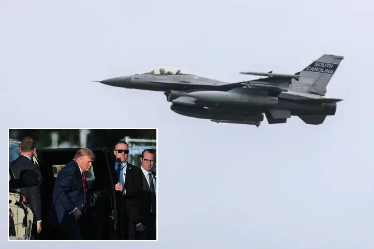 Fighter jet intercepts aircraft flying over Camp David’s restricted airspace — causing concern with Trump in town