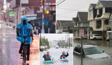 Violent nor'easter hammers NYC region, leaving one dead in carnage