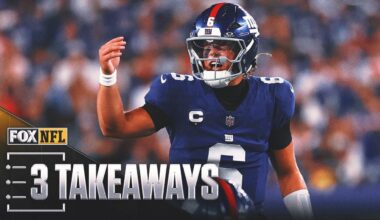 New York Delivers Giant Performance: 3 Takeaways From Cowboys' Season-Opening Loss