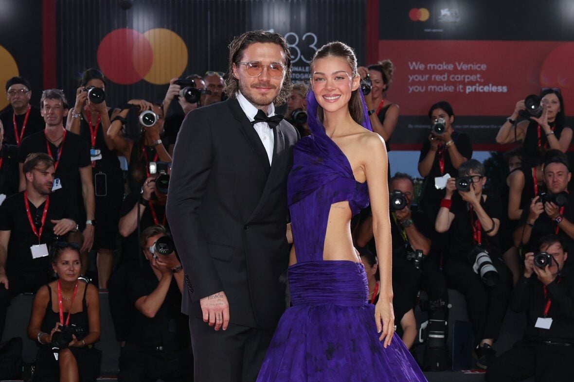 Nicola Peltz & Brooklyn Beckham arrive at Venice Film Festival