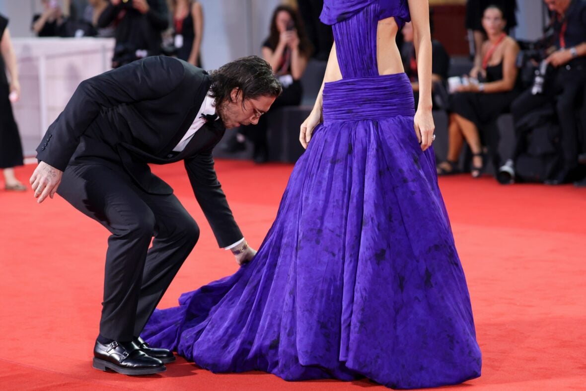Nicola Peltz & Brooklyn Beckham arrive at Venice Film Festival