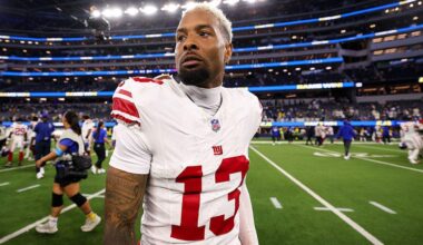 New York Giants release Odell Beckham Jr, ending his anticlimactic return to former team