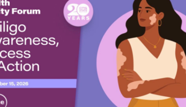 Health equity forum to discuss Vitiligo