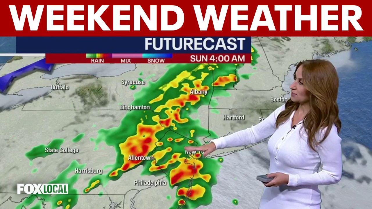 NYC weather: Overnight rain and storms make way for Sunday afternoon sun