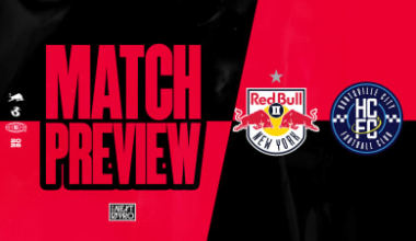 MATCH PREVIEW: Red Bull New York II to host Huntsville City FC at MSU Soccer Park on Sunday, September 20