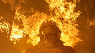 A huge fire was reported in Staten Island, New York State. Image for representational purposes. (Unsplash)