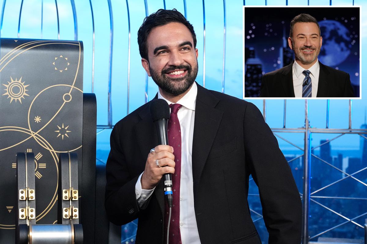 Mamdani to join NYC broadcast of 'Jimmy Kimmel Live!'