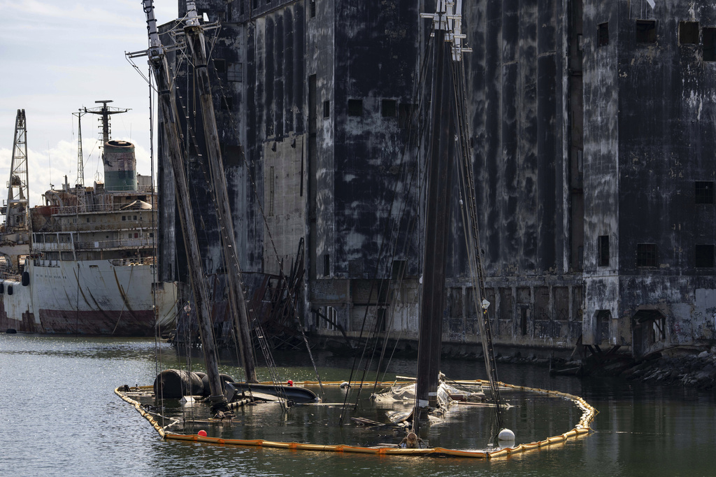 Schooners that graced a Maine-themed quarter or hosted Cousteau rest at the bottom of a NYC canal