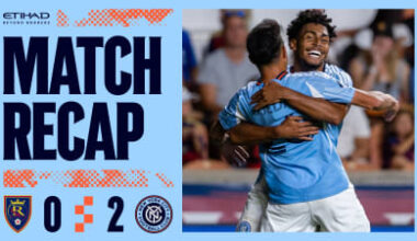 Match Recap | Real Salt Lake 0-2 New York City FC