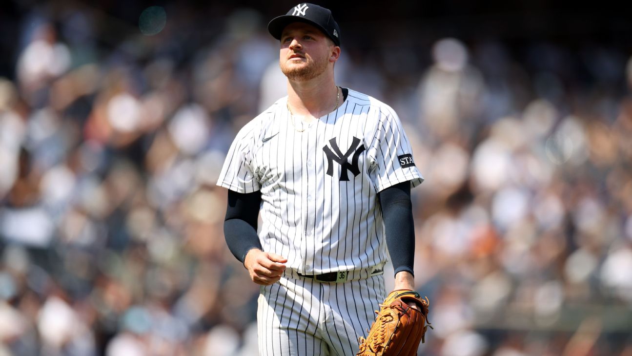 Yankees put Schmidt on IL; Stanton, Grisham hit again