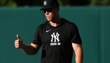 Aaron Judge could return to New York Yankees' lineup Sept. 8