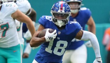 Giants release WR Darius Slayton, team's longest-tenured player
