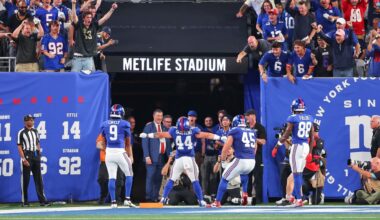 Record $595 million bet with New York sportsbooks in NFL Week 1