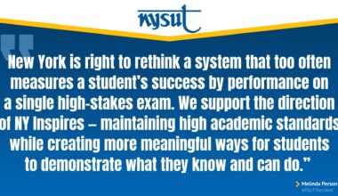NYSUT's Statement on Regents Exams