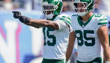 New York Jets News: Jets deal with injuries to Adonai Mitchell, Mason Taylor ahead of Week 3 game vs. Lions