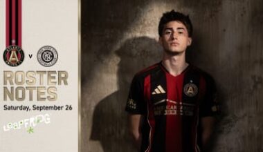 Starting XI and roster notes: Luke Brennan given a chance against New York City FC