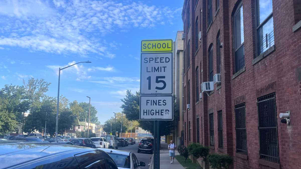 traffic sign near schools