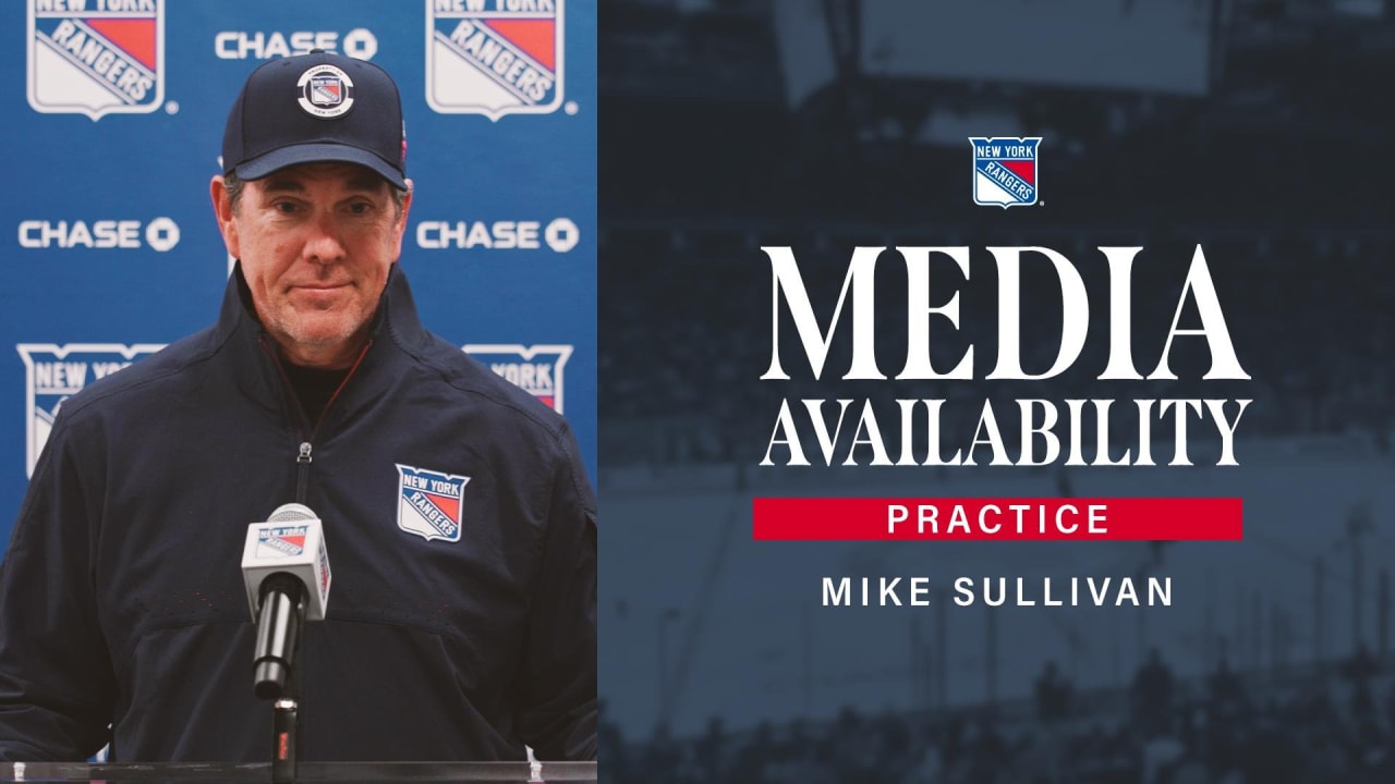 NYR Practice: Mike Sullivan | New York Rangers