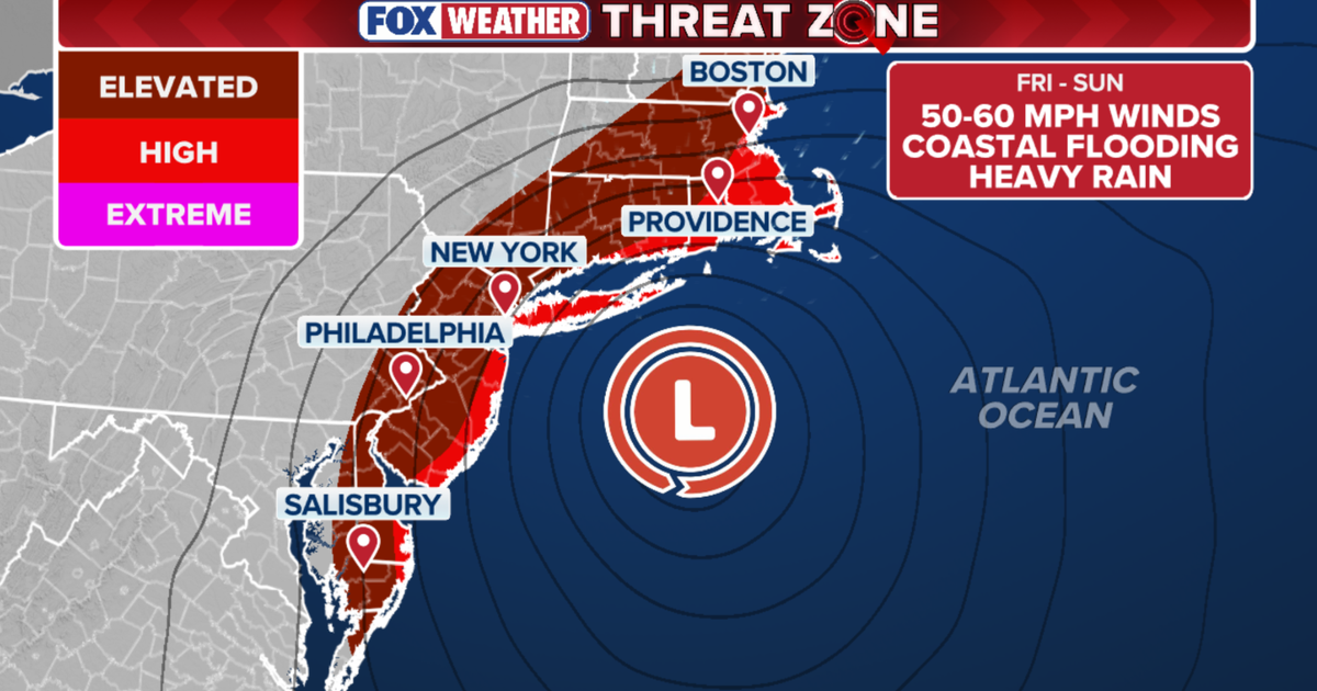 East Coast nor'easter updates, track, timeline and impact