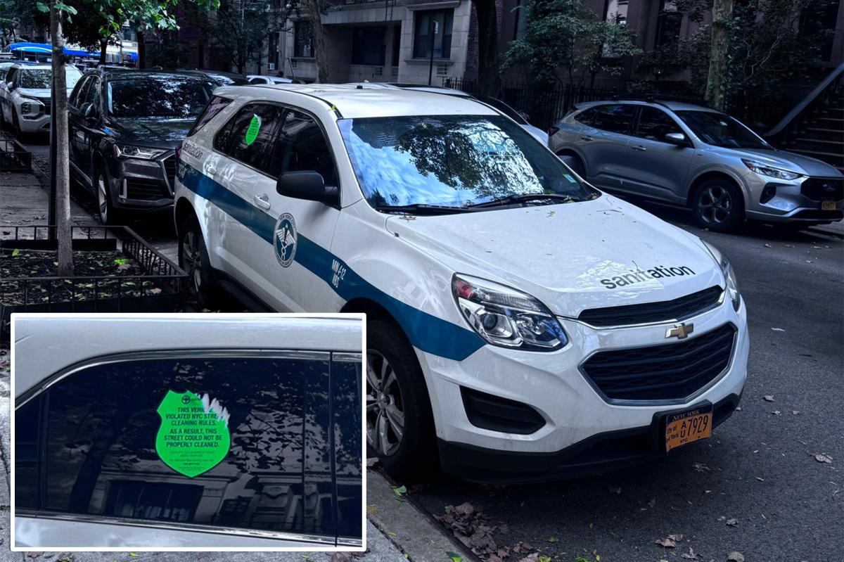 ‘Disgruntled' car owner slaps ‘shame sticker’ on NYC sanitation car