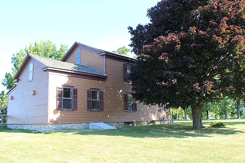 Sackets Harbor Battlefield House, New York