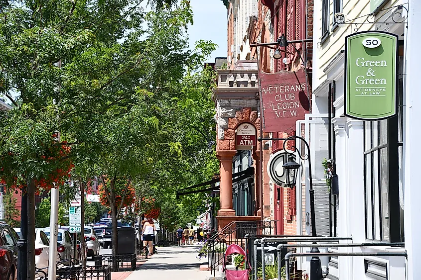 Main Street in Cooperstown, New York