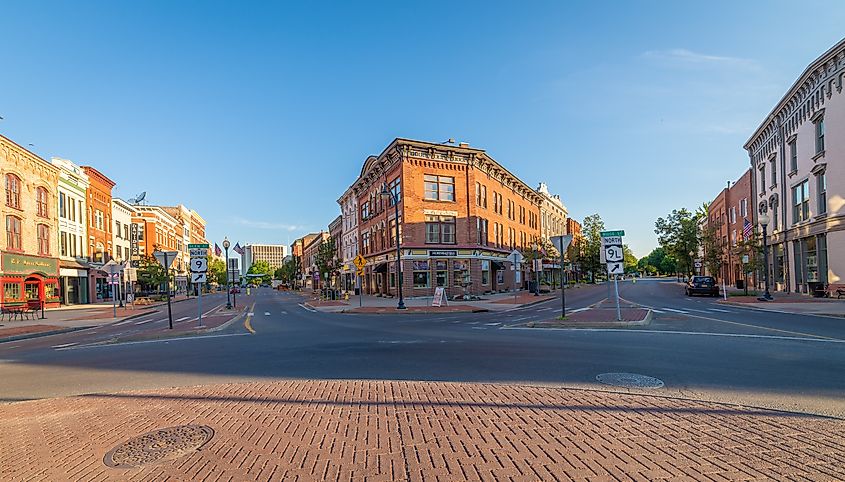 Downtown Glens Falls, New York
