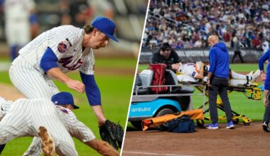 Mets’ Jared Young has concussion symptoms after McLean collision – NBC New York