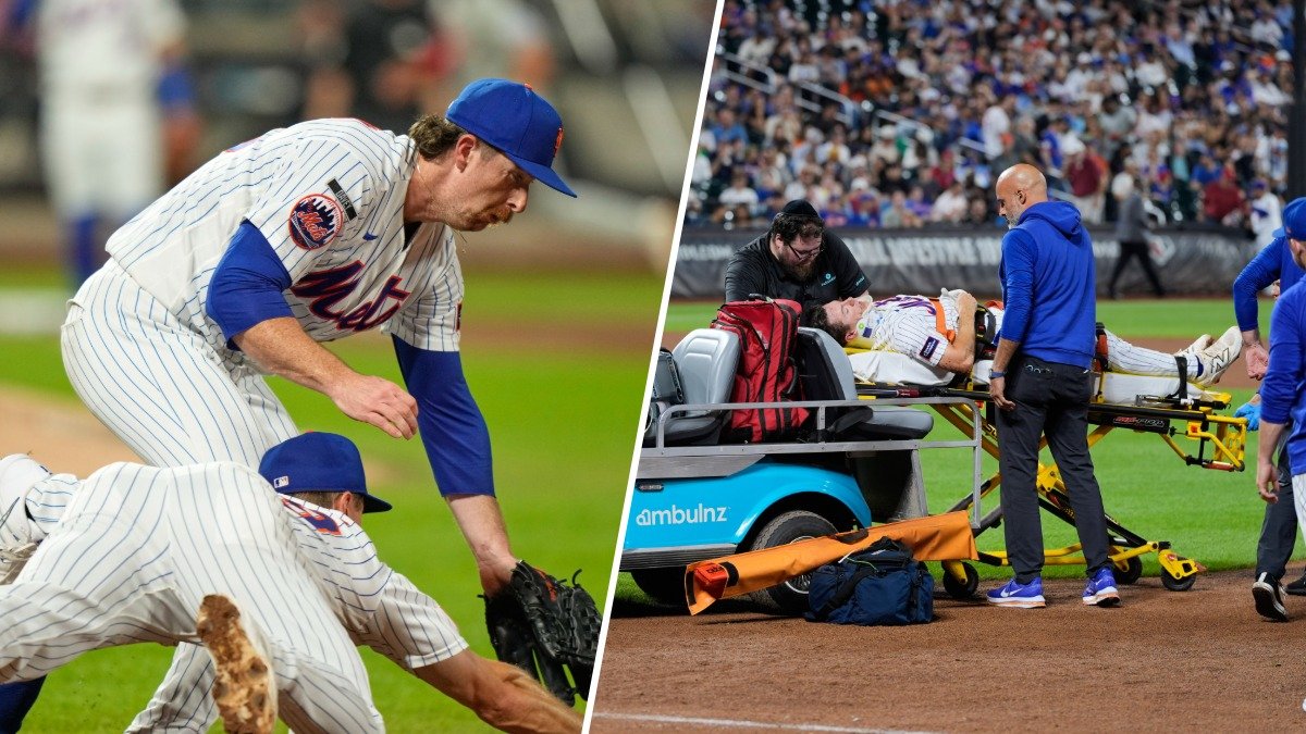 Mets’ Jared Young has concussion symptoms after McLean collision – NBC New York