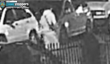 Teens on motorcycle crash in Brooklyn during chase, 1 stabbed by driver, the other critically hurt