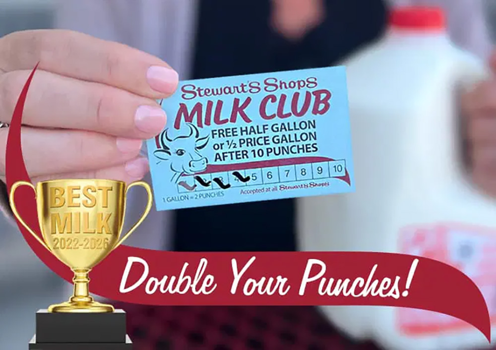 Stewart's Shops Once Again Wins Best Milk in New York State Award