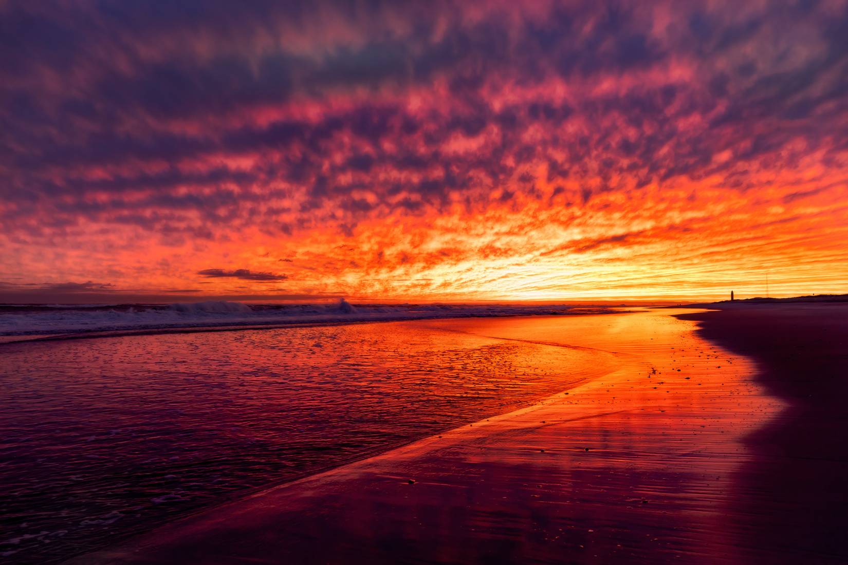 Sunset at Robert Moses State Park