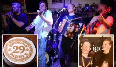 The Prodigals win Guinness World Record for residency at NYC's Paddy Reilly's pub