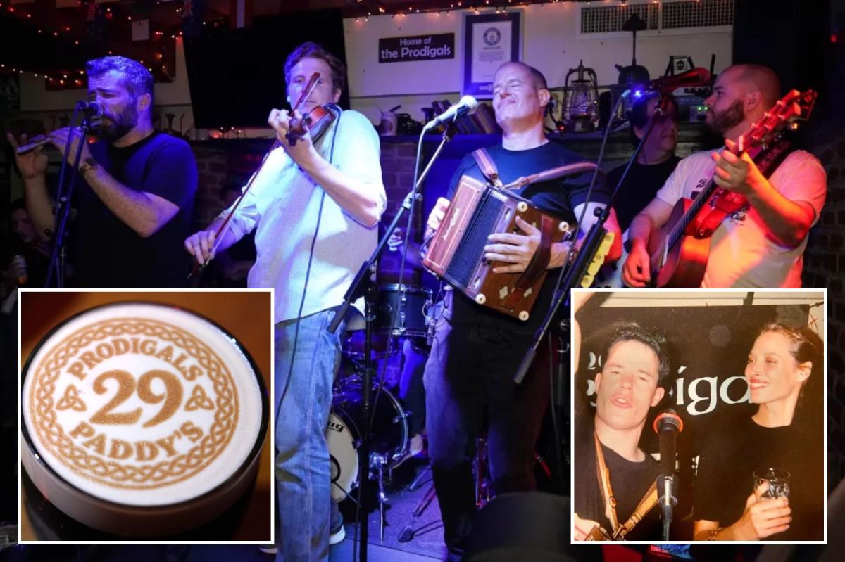 The Prodigals win Guinness World Record for residency at NYC's Paddy Reilly's pub