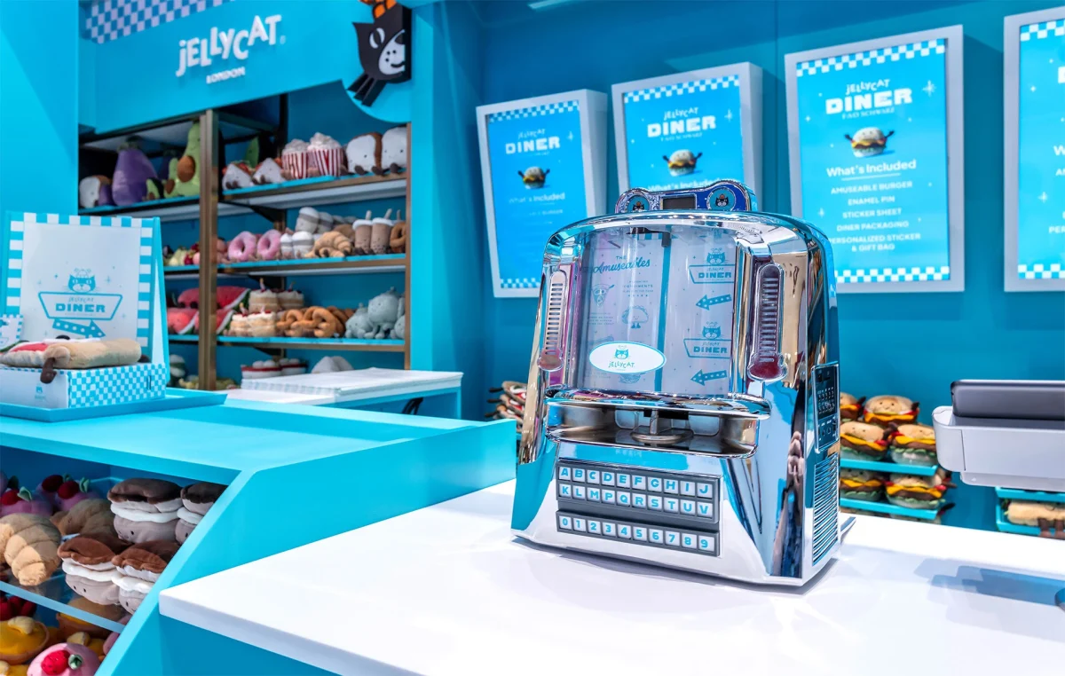 NYC’s beloved Jellycat Diner gets its biggest refresh yet with an all new menu and interactive experience